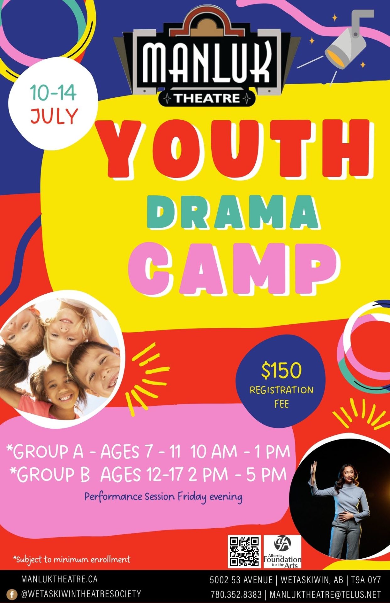 Manluk Theatre Presents – Youth Drama Camp