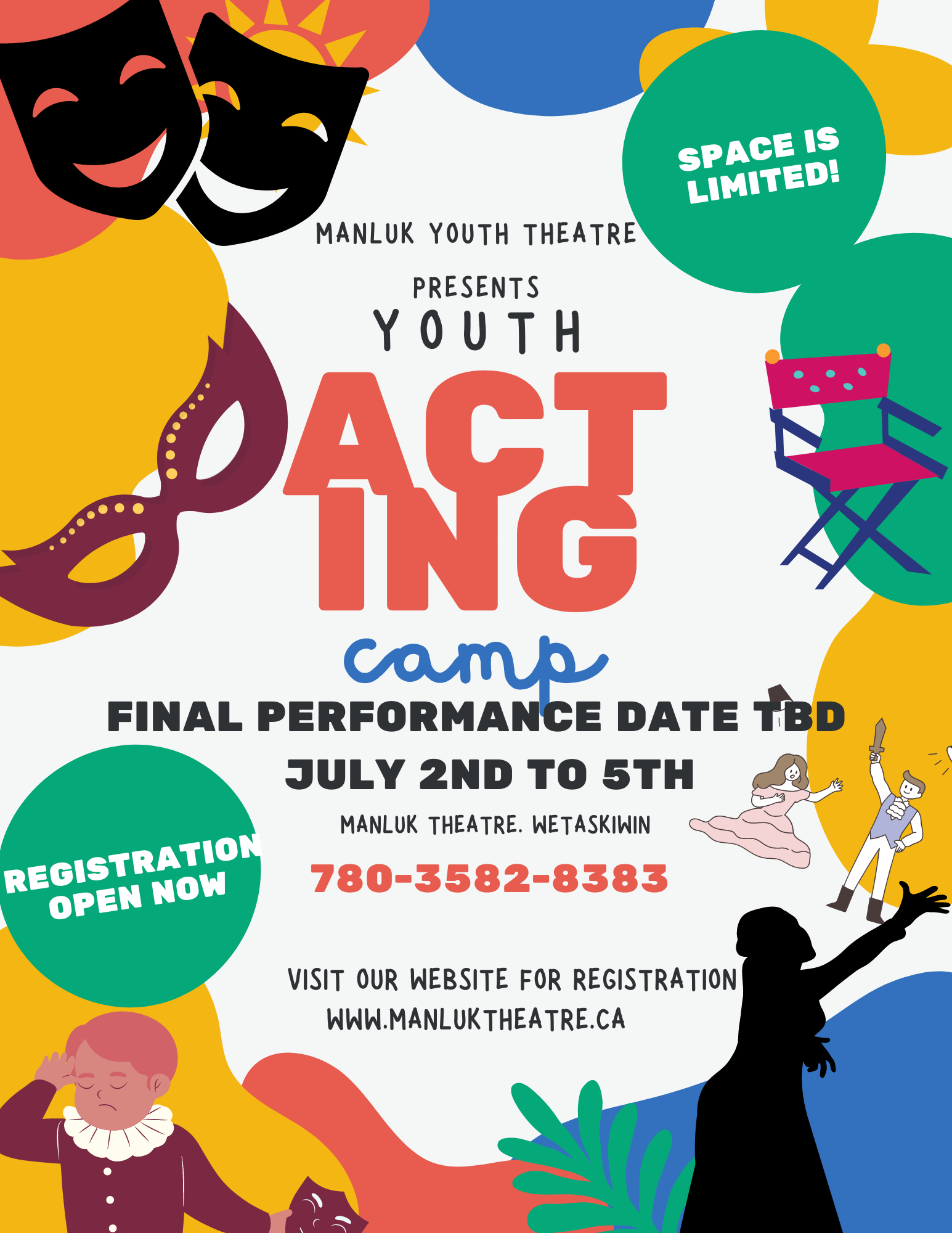 Manluk Theatre Presents – Youth Drama Camp