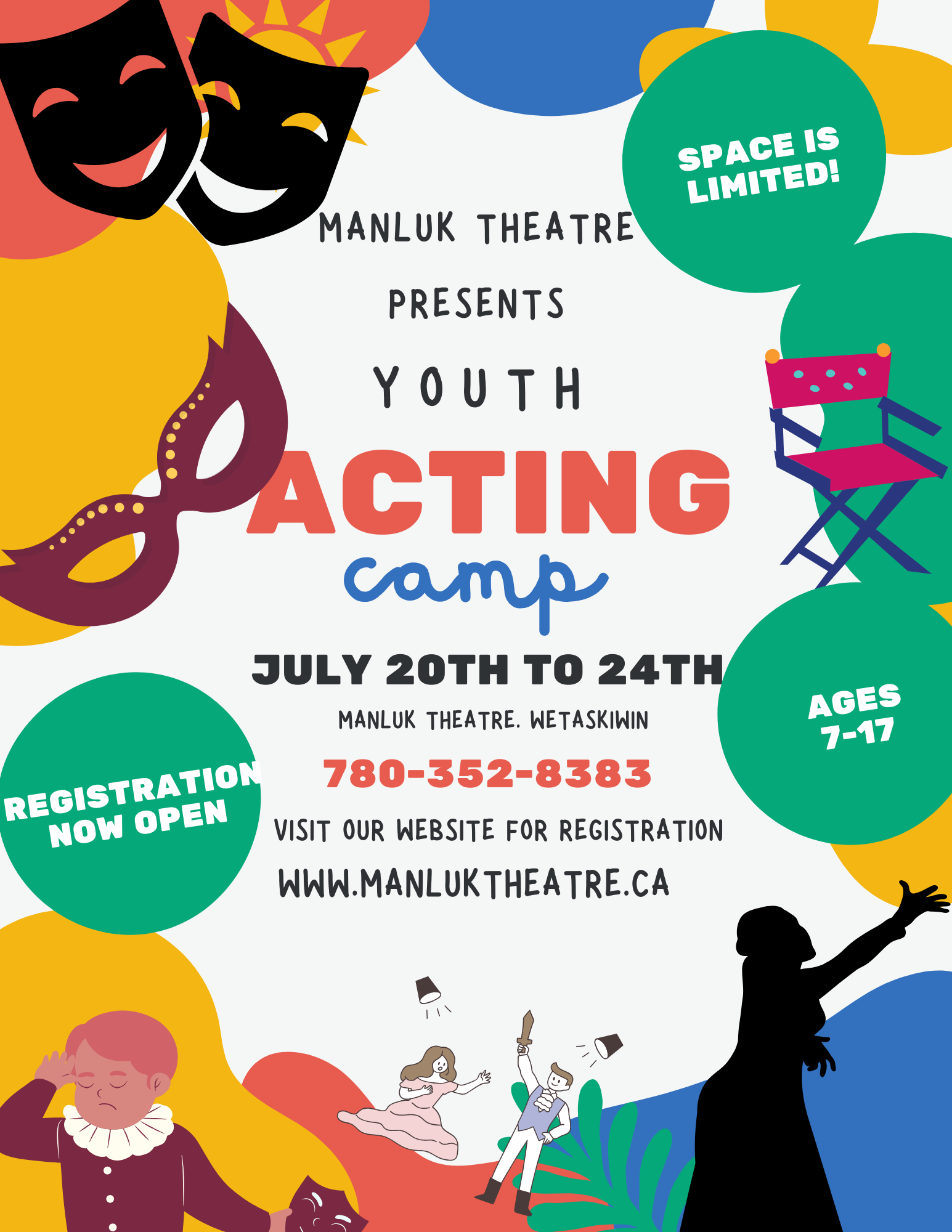 Manluk Theatre Presents – Youth Drama Camp